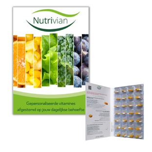 Nutrivian Gezond Weer Op Gewicht - 4 weekse kuur met gepersonaliseerde vitamines 28ST