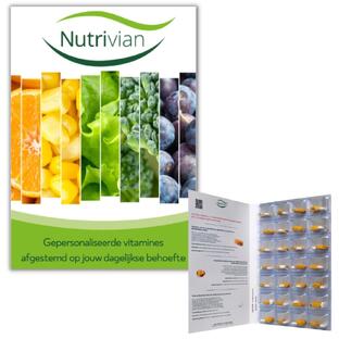 Nutrivian Activeer Jouw Energie - 4 weekse kuur met gepersonaliseerde vitamines 28ST