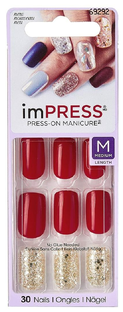 Kiss imPRESS Press-On Manicure He Is With Me 1ST