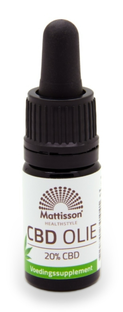 Mattisson HealthStyle CBD Olie 20% 5ML Mattisson HealthStyle CBD Olie 20% 5ML