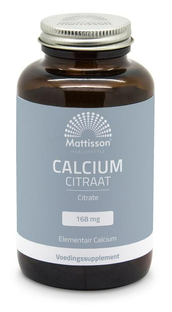 Mattisson HealthStyle Calcium Citraat Capsules 120VCP