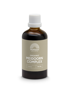 Mattisson HealthStyle Biologisch Meidoorn Complex Druppels 100ML Mattisson HealthStyle Biologisch Meidoorn Complex Druppels 100ML