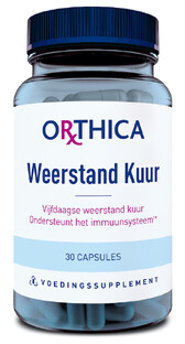 Orthica Weerstand Kuur Capsules 30CP Orthica Weerstand Kuur Capsules 30CP