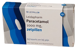 Leidapharm Paracetamol 1000mg Zetpil 10ST Leidapharm Paracetamol 1000mg Zetpil 10ST