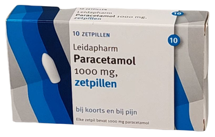 Leidapharm Paracetamol 1000mg Zetpil 10ST