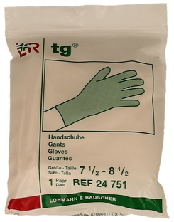Lohmann & Rauscher TG Handschoen Maat 7.5-8.5 Medium 1PR Lohmann & Rauscher TG Handschoen Maat 7.5-8.5 Medium 1PR