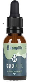 Hemplife CBD Olie 10% Druppels 30ML Hemplife CBD Olie 10% Druppels 30ML