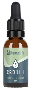 Hemplife CBD Olie 5% Druppels 30ML Hemplife CBD Olie 5% Druppels 30ML