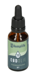 Hemplife CBD Olie 20% Druppels 30ML