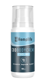 Hemplife CBD + Magnesium Cooling Bodycrème 100ML