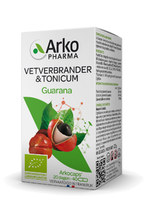 Arkopharma Arkocaps Guarana Biologisch Capsules 40CP Arkopharma Arkocaps Guarana Biologisch Capsules 40CP