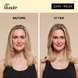 John Frieda Sheer Blond Go Blonder Shampoo 75ML model voor en na