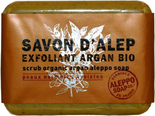 Aleppo Soap Co Savon D'Alep Exfoliant Argan Zeep 100GR  Aleppo Soap Co Savon D'Alep Exfoliant Argan Zeep 100GR
