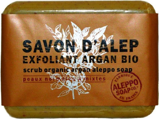 Aleppo Soap Co Savon D'Alep Exfoliant Argan Zeep 100GR