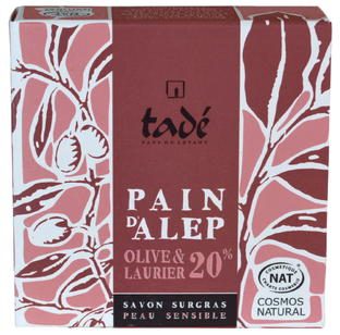 Tadé Pain D'Alep Olive & Laurier 20% Zeep 100GR
