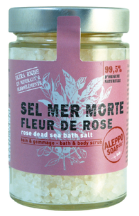 Aleppo Soap Co Dode Zee Badzout Roos 300GR Aleppo Soap Co Dode Zee Badzout Roos 300GR