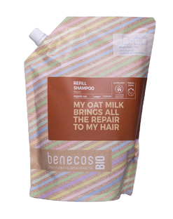 Benecos Oat Repair Shampoo Navulverpakking 1LT