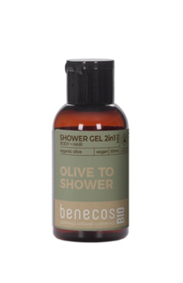Benecos Olive 2-in-1 Body and Hair Shower Gel Mini 50ML Benecos Olive 2-in-1 Body and Hair Shower Gel Mini 50ML