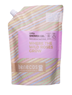 Benecos Wild Rose Shower Gel 1LT