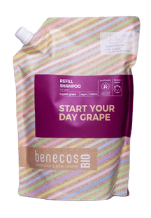 Benecos Grape Volume Shampoo Navulverpakking 1LT Benecos Grape Volume Shampoo Navulverpakking 1LT