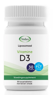 Vedax Liposomale Vitamine D3 Kauwtabletten 30KTB