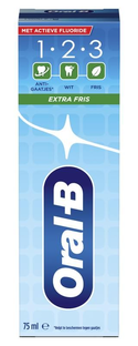 Oral-B Oral B  1-2-3 Fresh Tandpasta 75ML