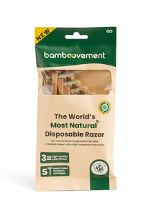 Bamboovement Wegwerpmesjes 5ST Bamboovement Wegwerpmesjes 5ST