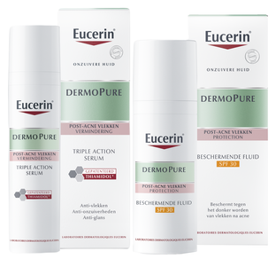 De Online Drogist Eucerin DermoPure Huidverzorgingsset - Gezichtscrème en Serum - 2 Stuks aanbieding