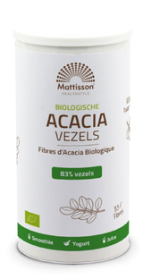 Mattisson HealthStyle Mattisson Biologische Acacia Vezels - 83% Vezels 200GR