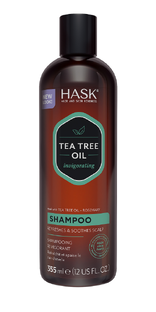 Hask Teatree Oil & Rosemary Shampoo 355ML Hask Teatree Oil & Rosemary Shampoo 355ML