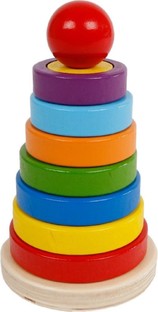 Speelgoed Stapeltoren Hout 1ST Speelgoed Stapeltoren Hout 1ST