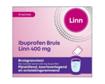 Linn Ibuprofen Bruis Sachets 400mg 10ST Linn Ibuprofen Bruis Sachets 400mg 10ST