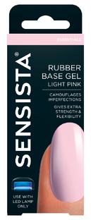 Sensista Rubberbase Gel - Light Pink 7,5ML Sensista Rubberbase Gel - Light Pink 7,5ML