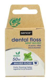 SenceFresh Freshmint Flosdraad Vegan 50M 1ST 
