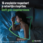 Nicorette Invisi 25 mg Nicotine Pleister 14STNicorette Invisi Patch Pleisters 25mg model ligt in bed
