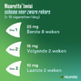 Nicorette Invisi 25 mg Nicotine Pleister 14STSchema voor zware rokers Nicorette Invisi Patch Pleisters 25mg