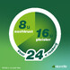 Nicorette Invisi 15 mg Nicotine Pleister 14ST schijf met info over pleister en nachtrust Nicorette Invisi Patch Pleisters 15mg