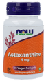NOW Astaxanthine 4 mg Vegan Softgels 60SG