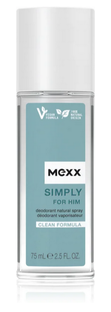 Mexx Simply For Him Natural Deodorant Spray 75ML
