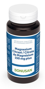 Bonusan Magnesium Citraat 150 mg Plus Tabletten 60TB