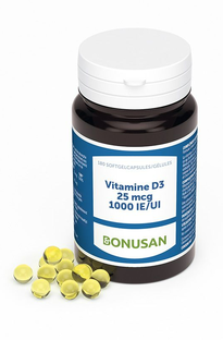 Bonusan Vitamine D3 25mcg Capsules 180SG