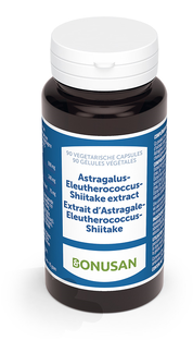 Bonusan Astragalus Eleutherococcus Shiitake Extract Capsules 90CP
