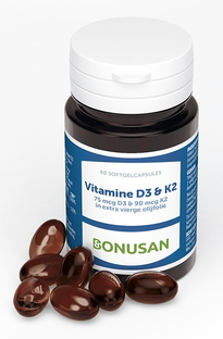 Bonusan Vitamine D3 & K2 Capsules 60SG