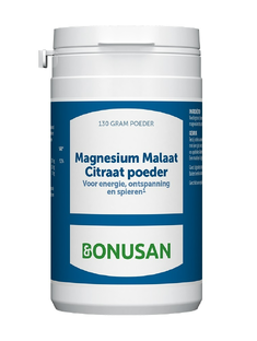 Bonusan Magnesium Malaat Citraat Poeder 130GR