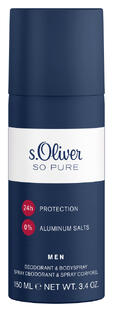 s Oliver So Pure Men Deo & Body Spray 150ML