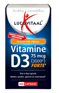 Lucovitaal Vitamine D3 75mcg Forte Capsules 365CP