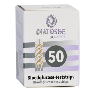 Diatesse Xper Bloedglucose-teststrips 50ST Diatesse Xper Bloedglucose-teststrips 50ST