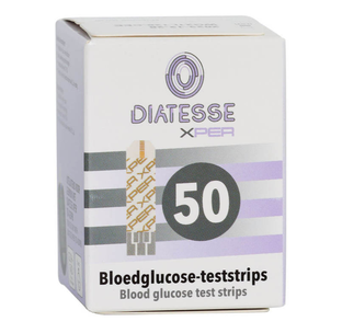Diatesse Xper Bloedglucose-teststrips 50ST