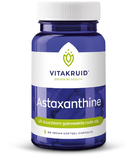 Vitakruid Astaxanthine Astapure® 4mg duurzaam gekweekte alg 60SG Vitakruid Astaxanthine Astapure® 4mg duurzaam gekweekte alg 60SG
