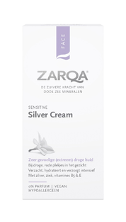 De Online Drogist Zarqa Silver Cream Sensitive 30ML aanbieding